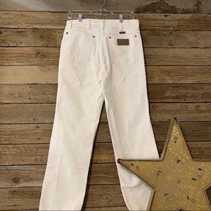 White Vintage Wrangler Jeans